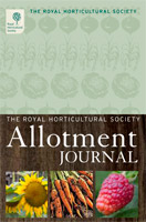 The front cover of the RHS Allotment Journal